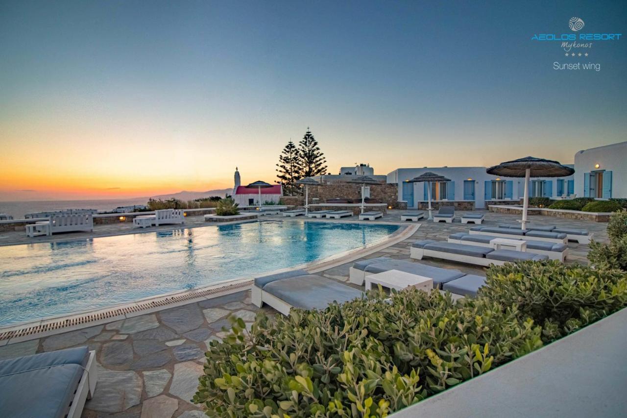 Aeolos Resort Mykonos Town Bagian luar foto