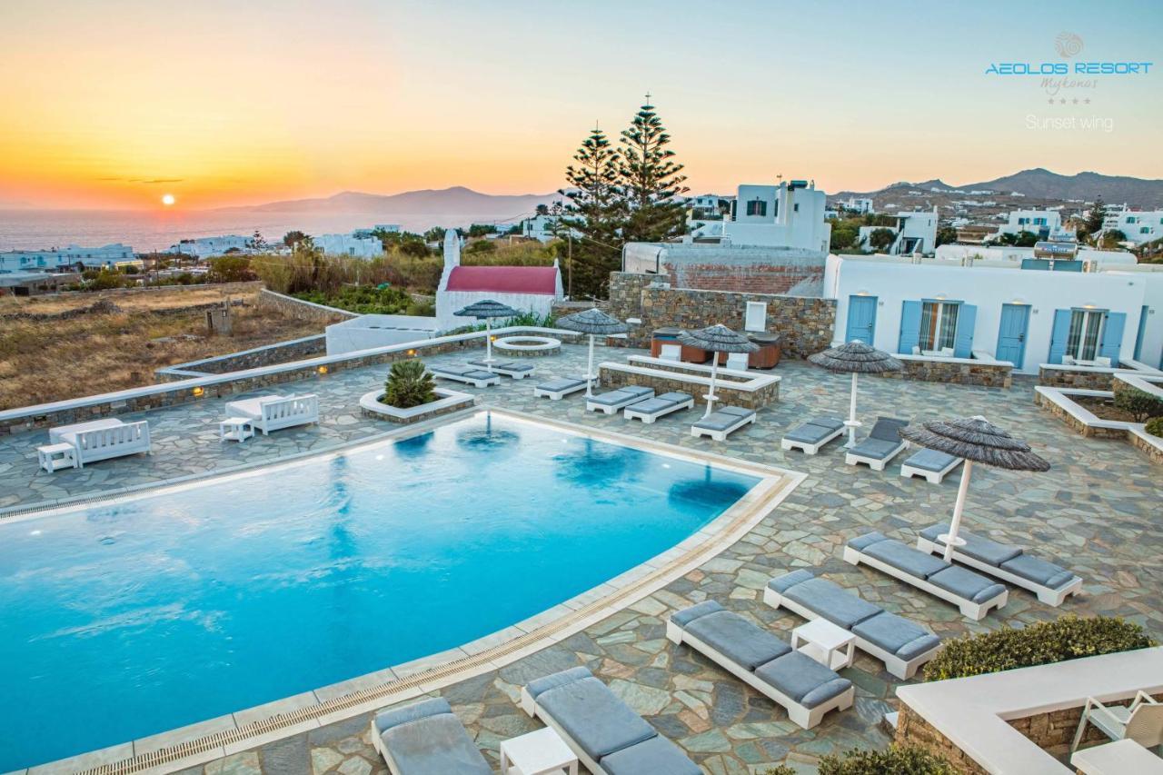 Aeolos Resort Mykonos Town Bagian luar foto